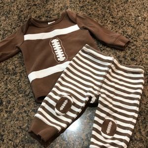 Infant boy football outfit